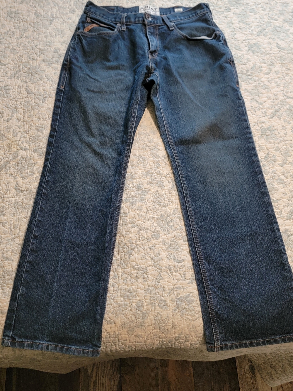 Ariat Mens Dark Blue Jeans